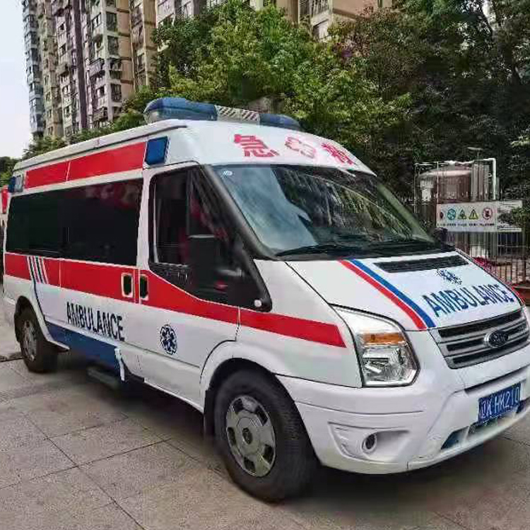 禄丰长途救护车护送病人返乡